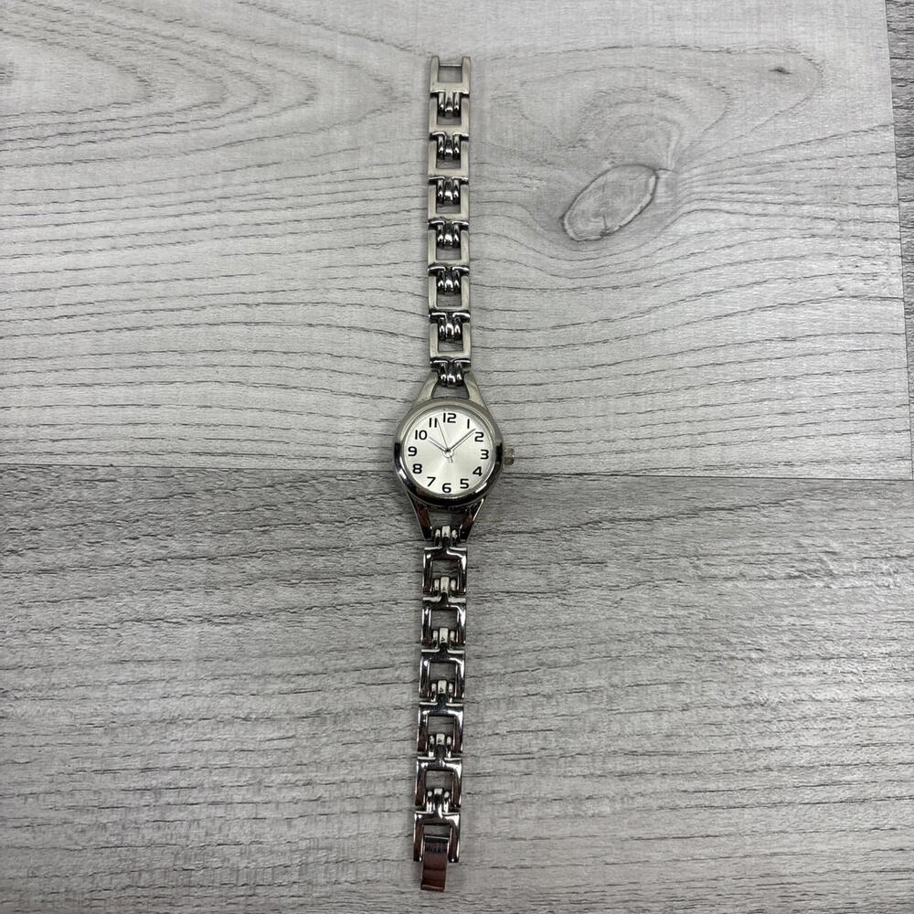 Women's Base Metal Bezel Watch 7 7/8 in.